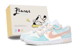 Nike: Синие кроссовки  Dunk