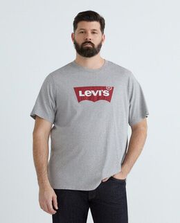 Levi's: Серая футболка 