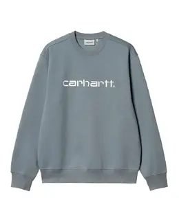 Carhartt WIP: Серая толстовка 