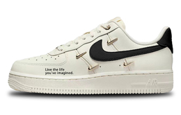 Nike: Чёрные кроссовки  Air Force 1