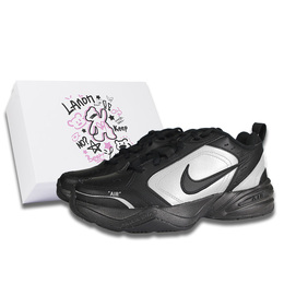 Nike: Чёрные кроссовки  Air Monarch