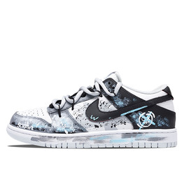 Nike: Синие кроссовки  Dunk