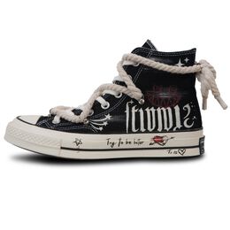 Converse: Чёрные кеды  Chuck 70