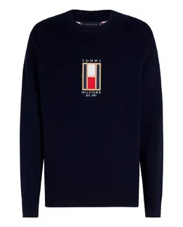 Tommy Hilfiger: Тёмный свитер 