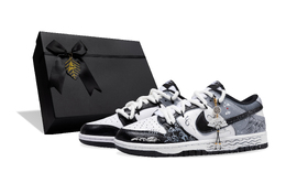Nike: Чёрные кроссовки  Dunk