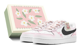 Nike: Чёрные кроссовки  Court
