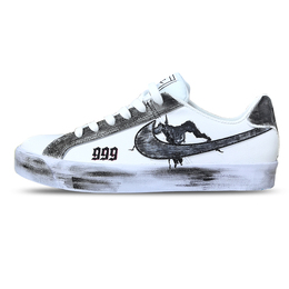 Nike: Чёрные кроссовки  Court