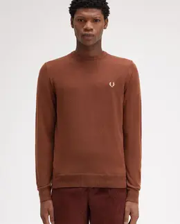 Fred Perry: Коричневый свитер 