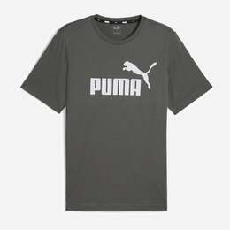 PUMA: Серая футболка  Ess