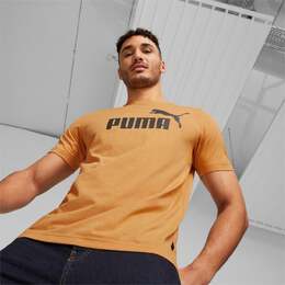 PUMA: Жёлтая футболка  Essentials