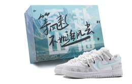 Nike: Серые кроссовки  Dunk