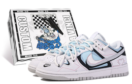 Nike: Белые кроссовки  Dunk