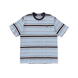 A BATHING APE: Синяя футболка 