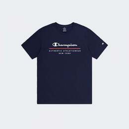 Champion: Синяя футболка 