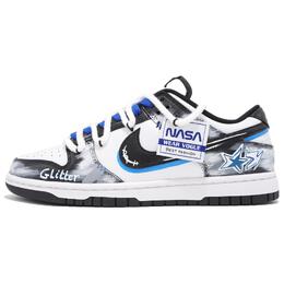 Nike: Чёрные кроссовки  Dunk