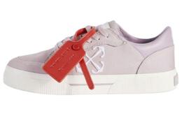 Off-White: Фиолетовые кроссовки 