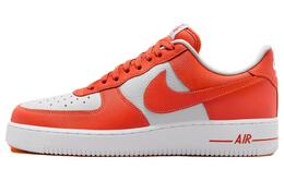 Nike: Оранжевые кроссовки  Air Force 1