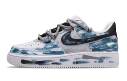 Nike: Голубые кроссовки  Air Force 1