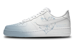 Nike: Голубые кроссовки  Air Force 1