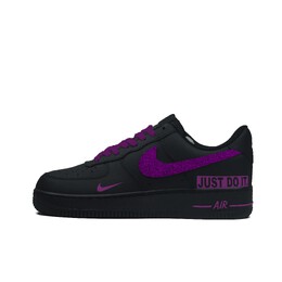 Nike: Чёрные кроссовки  Air Force 1