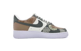 Nike: Коричневые кроссовки  Air Force 1