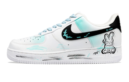 Nike: Голубые кроссовки  Air Force 1