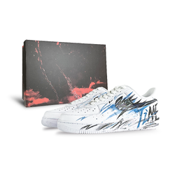 Nike: Тёмные кроссовки  Air Force 1