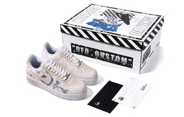 Nike: Белые кроссовки  Air Force 1