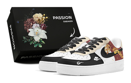 Nike: Чёрные кроссовки  Air Force 1