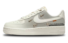 Nike: Серые кроссовки  Air Force 1