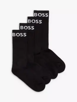 Hugo Boss: Чёрные носки 