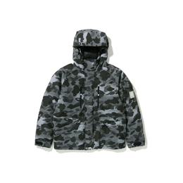 A BATHING APE: Фиолетовый пуховик 