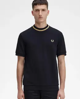 Fred Perry: Чёрная футболка 