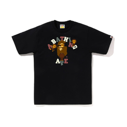 A BATHING APE: Чёрная футболка 