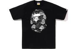 A BATHING APE: Бежевая футболка 