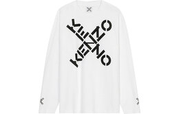 Kenzo: Белая футболка 