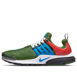 Nike: Зелёные кроссовки  Air Presto