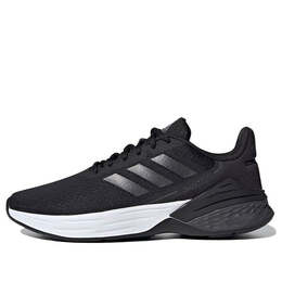 Adidas: Чёрные кроссовки 
