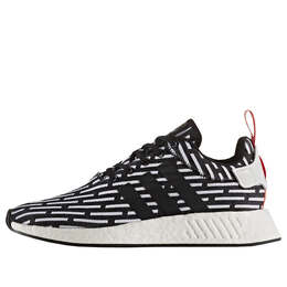 Adidas: Чёрные кроссовки  NMD_R2 Primeknit