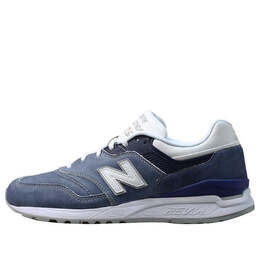 New Balance: Синие кроссовки  997