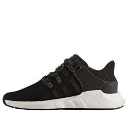 Adidas: Чёрные кроссовки  EQT Support 93/17