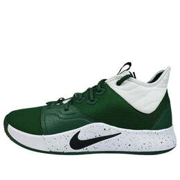 Nike: Зелёные кроссовки 