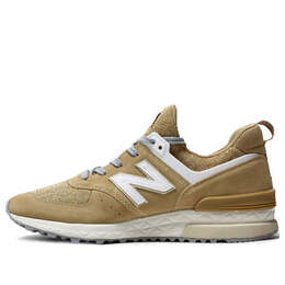 New Balance: Коричневые кроссовки  574