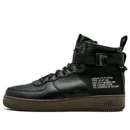 Nike: Чёрные кроссовки  SF Air Force 1