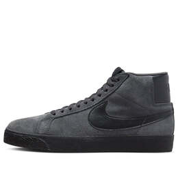 Nike: Чёрные кроссовки  SB Blazer Mid