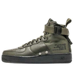 Nike: Зелёные кроссовки  SF Air Force 1