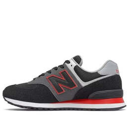 New Balance: Чёрные кроссовки  574