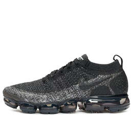 Nike: Чёрные кроссовки  Air Vapormax Flyknit 2