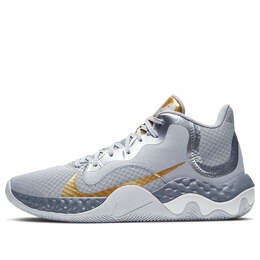 Nike: Серые кроссовки 