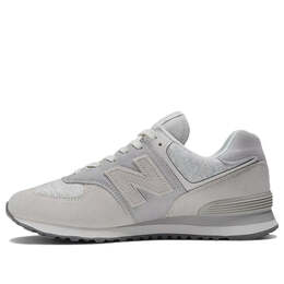 New Balance: Серые кроссовки  574